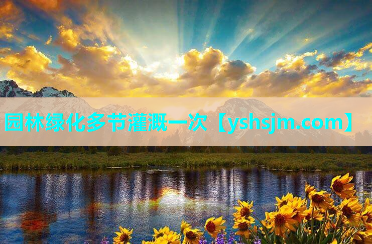 园林绿化多节灌溉一次